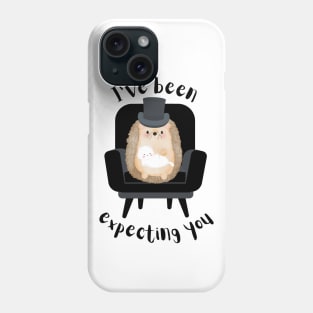 Funny villain hedgehog I've been expecting you bond design Phone Case