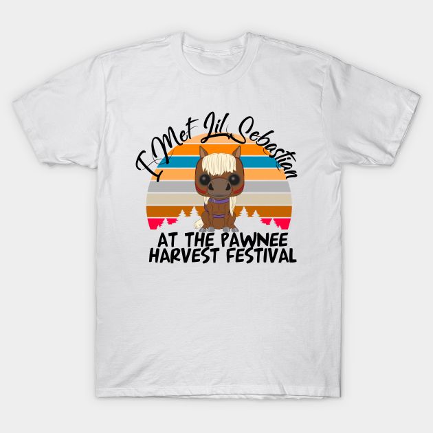 Sebastian Pawnee Harvest Festival And Rec - Lil Sebastian At The Pawnee - T-Shirt | TeePublic