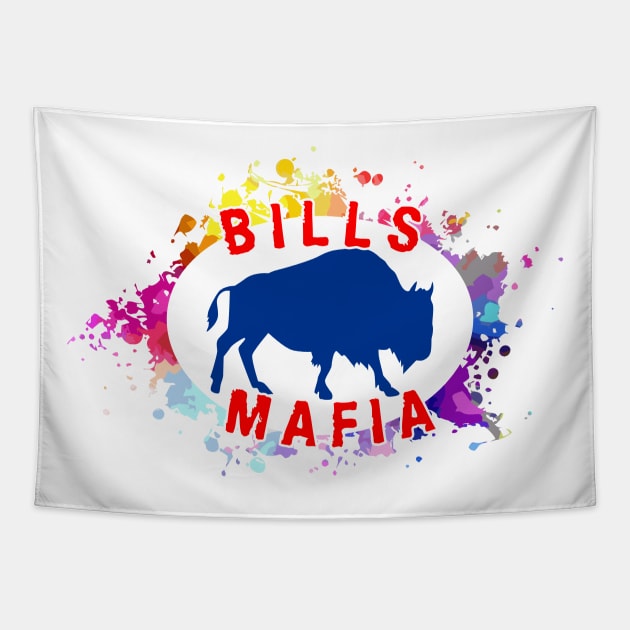 BILLS MAFIA BUFFALO Tapestry by MufaArtsDesigns