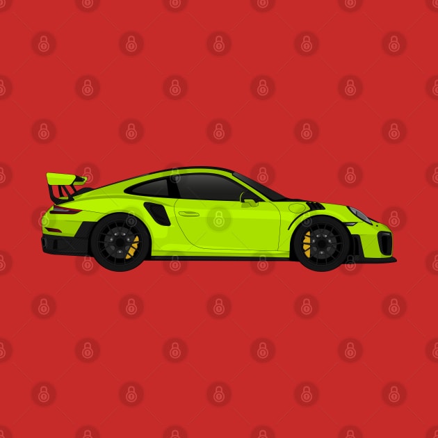 GT2RS Side Lime-Green by VENZ0LIC