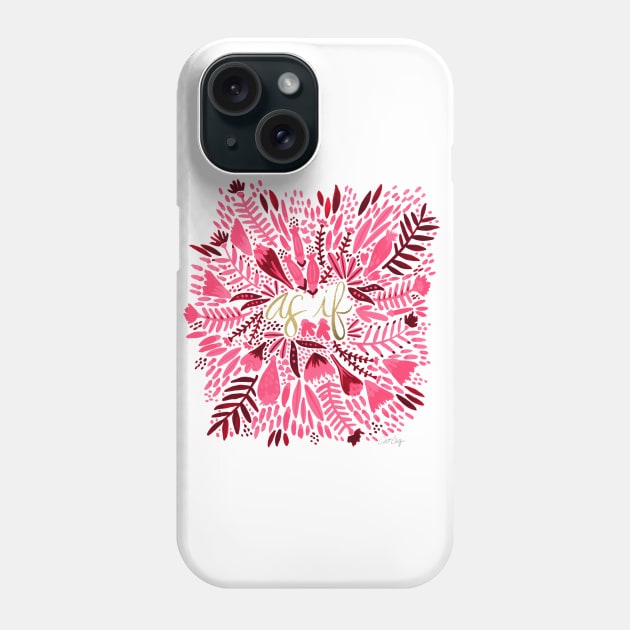 Coral - As If Phone Case by CatCoq