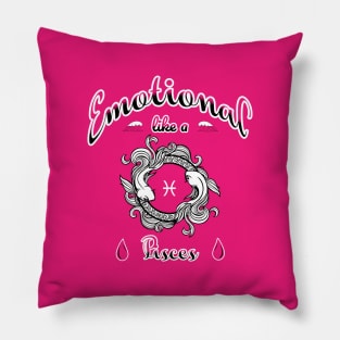 Zodiac attributes: Pisces Pillow