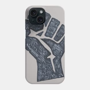 Hand Drawn Fist Phone Case