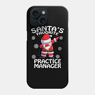 Santas Favorite Practice Manager Christmas Phone Case