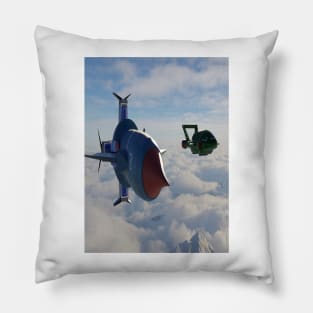 Thunderbirds To The Rescue Pillow