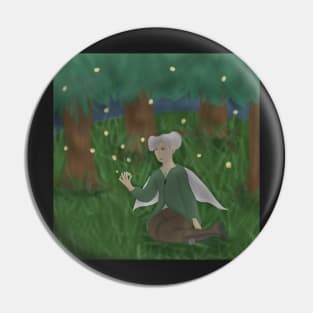 Grounded Fairy Pin