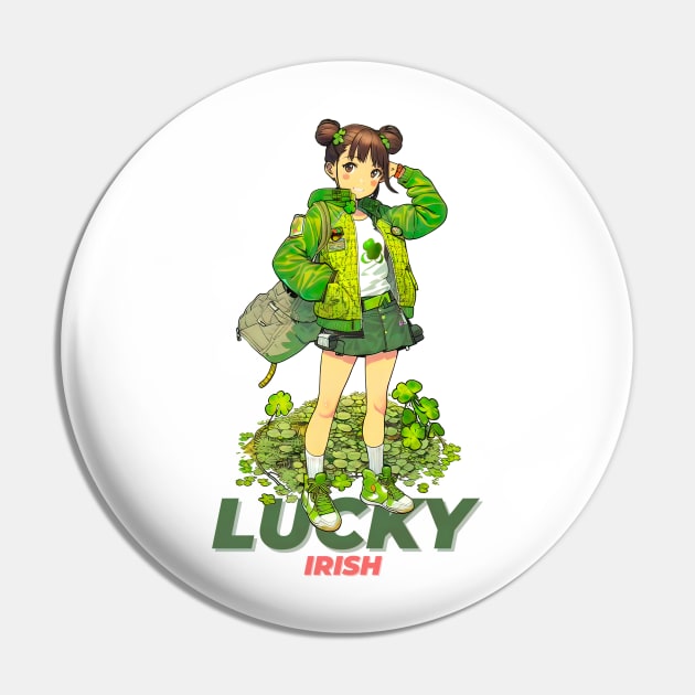 Lucky Irish Pin by Robbot17