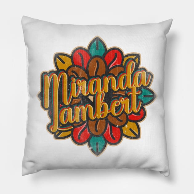 Miranda Lambert Coffee Pillow by Testeemoney Artshop