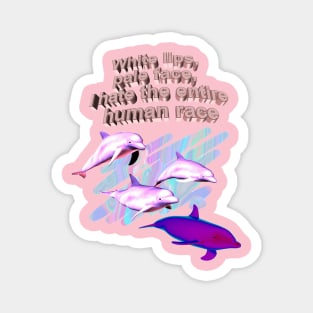 Evil Dolphins Magnet