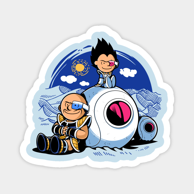 Saiyanuts Magnet by JayHai