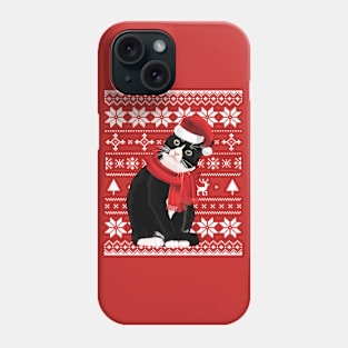 Meowy Xmas- Cat Ugly Christmas Phone Case