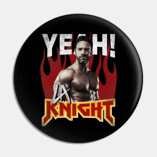 Vintage La Knight Smackdown! Pin