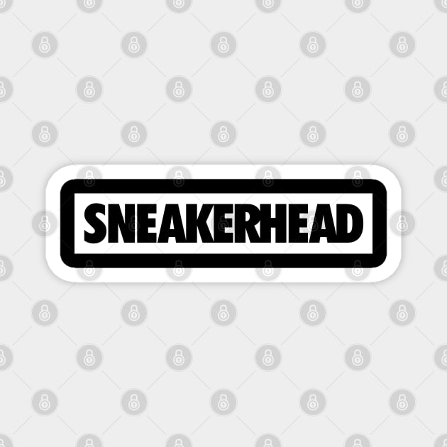 Sneakerhead Box Wht Magnet by Tee4daily