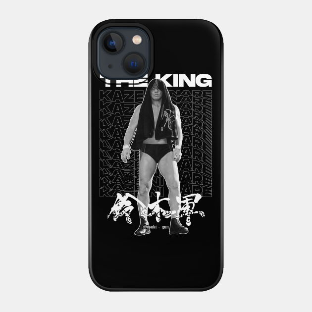 Minoru Suzuki - KAZE NI NARE - Wrestling - Phone Case