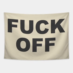 classic fuck off vintage retro Tapestry