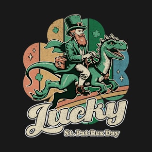 St. Patrick's Day Dinosaur T-Shirt