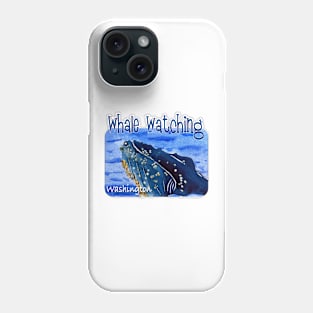 Whale Watching, Washington Phone Case