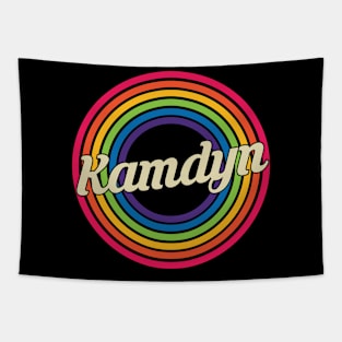 Kamdyn - Retro Rainbow Style Tapestry