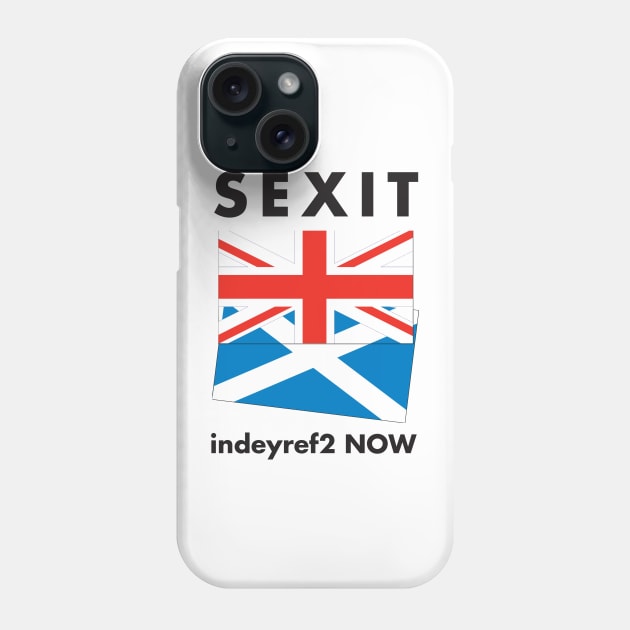 Indyref2 for Scottish Independence Phone Case by DJVYEATES