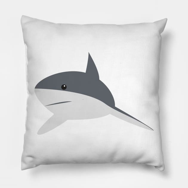 Shark Pillow by scdesigns