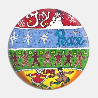 Holiday Ornament Pin