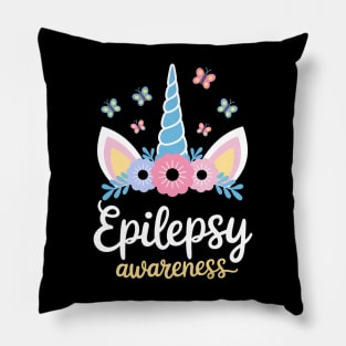 Epilepsy Awareness Pillow
