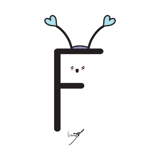 Alphabet Letter F by HECNordic