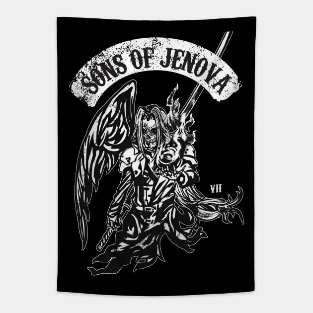 Jenova Son Tapestry by SkyfrNight