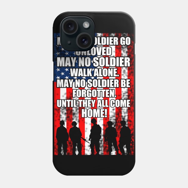 American Solider Phone Case by Dojaja