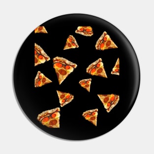 Pizza Wearing Sunglasses Glasses Funny Cute Pin