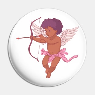 Cooler Than Cupid Pin