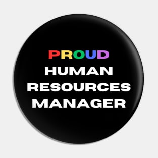 Proud HR manager Pin