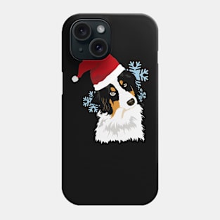 christmas,xmas,santa,merry chrismas,winter,merry christmas dog Phone Case