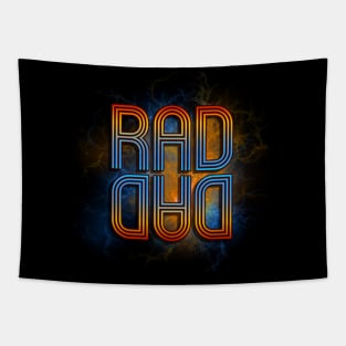 Retro Rad Dad Tapestry