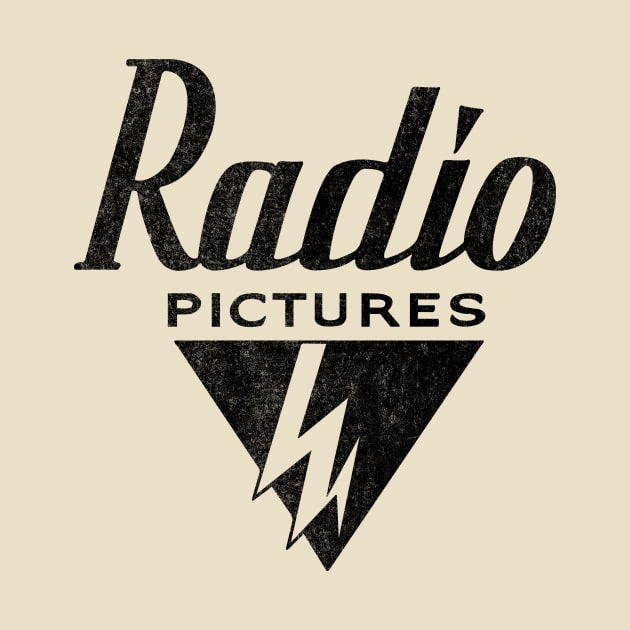 Radio Pictures 1931 Distressed graphic by vokoban