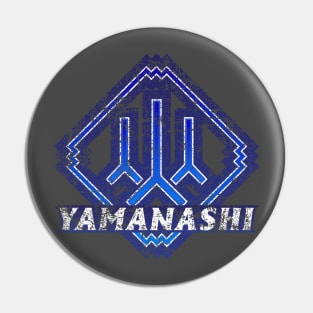 Yamanashi Prefecture Japanese Symbol Distressed Pin