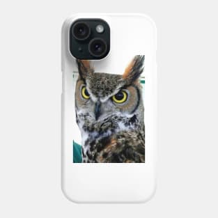 Great Horned Owl Bird Of Prey Phone Case