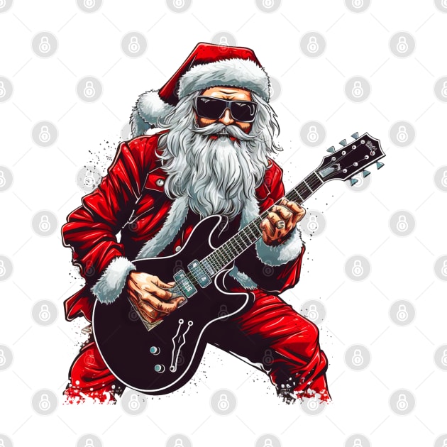 Guitar Santa by MZeeDesigns