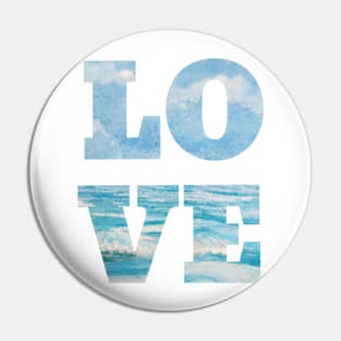 Ocean LOVE Pin