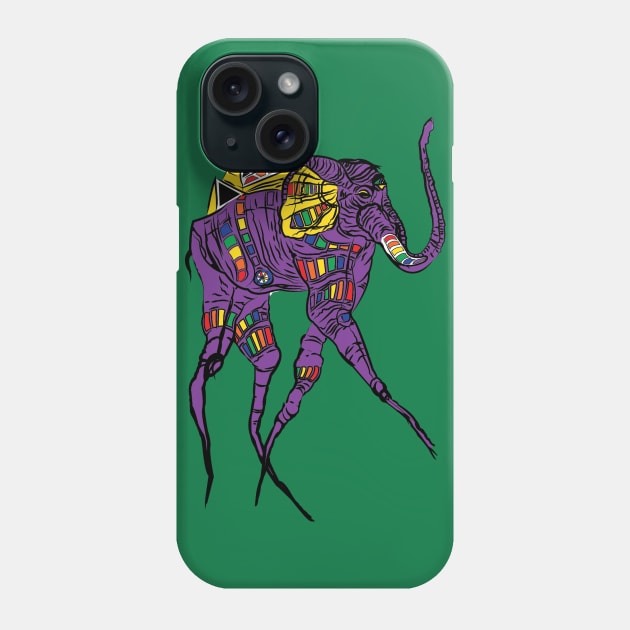 Psychedelic Dali Phone Case by visionsofliberation