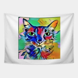 PamaJack Funky Cat Tapestry