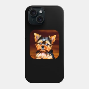 Yorkshire Terrier Puppy Phone Case