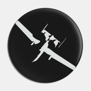 A10 Warthog Silhouette Pin