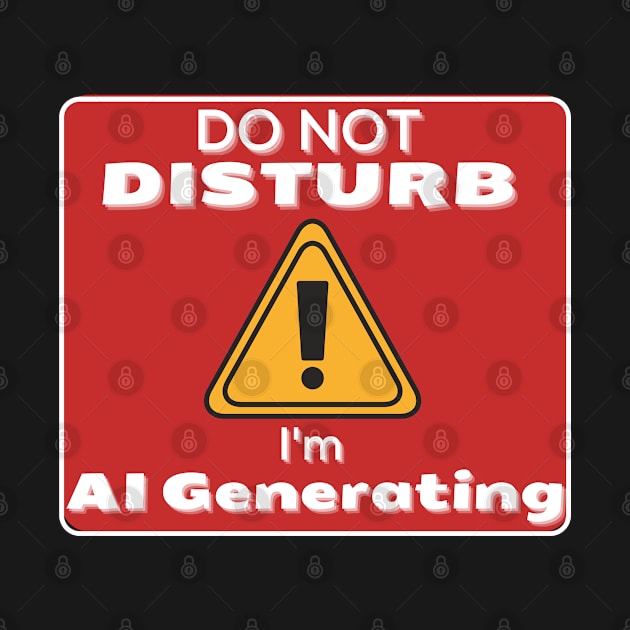 Do Not Disturb Im AI Generating by JokenLove