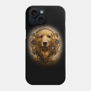 Labrador Retriever Surreal Steampunk Artwork, Dog Lover Phone Case