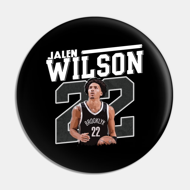 Jalen Wilson Pin by WYATB Art