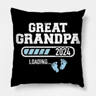 Great grandma loading 2024  pregnancy announcement Pillow