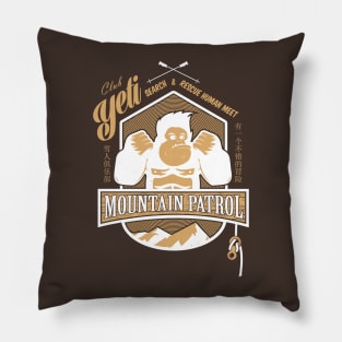 Mountain Patrol Pillow