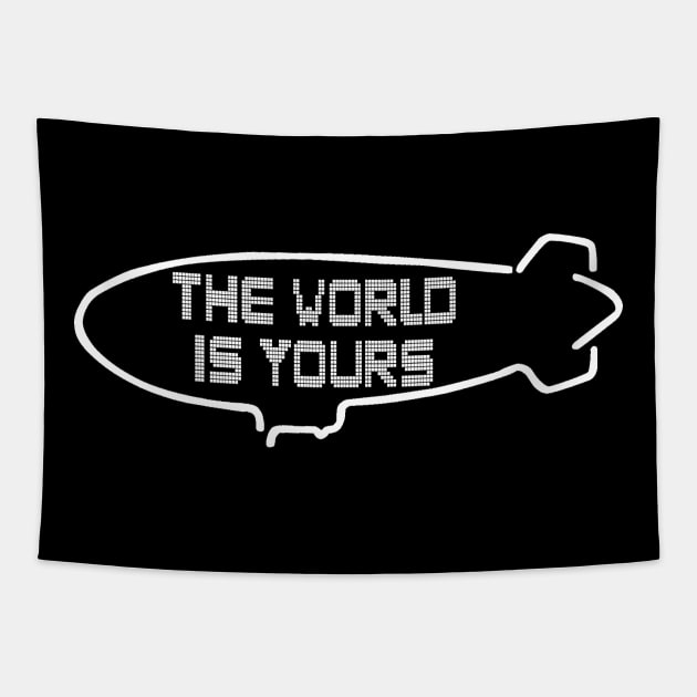 Scarface The World is Yours Tapestry by RatedRetroNYC