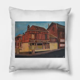 Bar In France Pillow